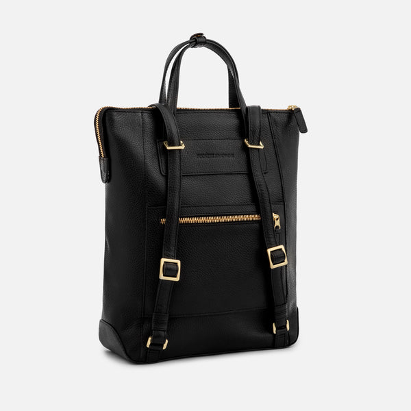 Inez Multi Use Backpack - Women’s Pebbled Leather - Image 3