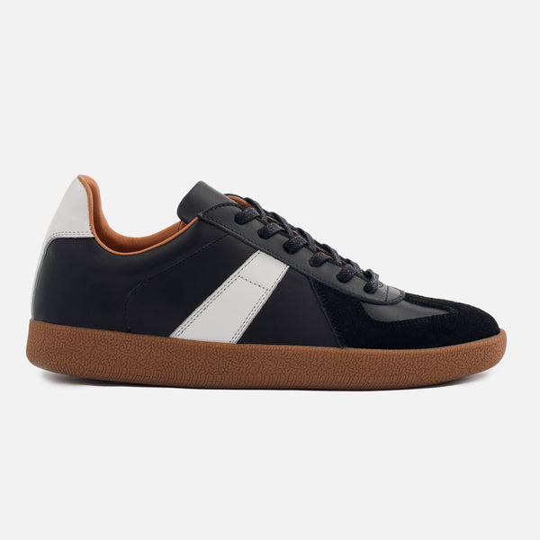 Morgen Trainers - Leather/Suede - Gum Sole - Women's - Image 2