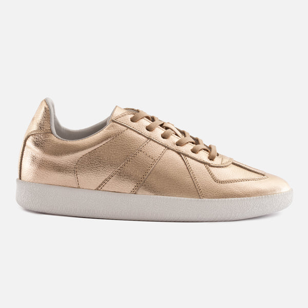 Morgen Trainers - Metallic Leather - Women's - Image 2